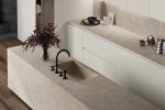 Anima Beige Fullbody 3D akmens virsma virtuvē