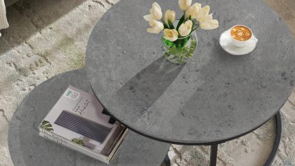Norwegian stone grey akmens virsmas galds